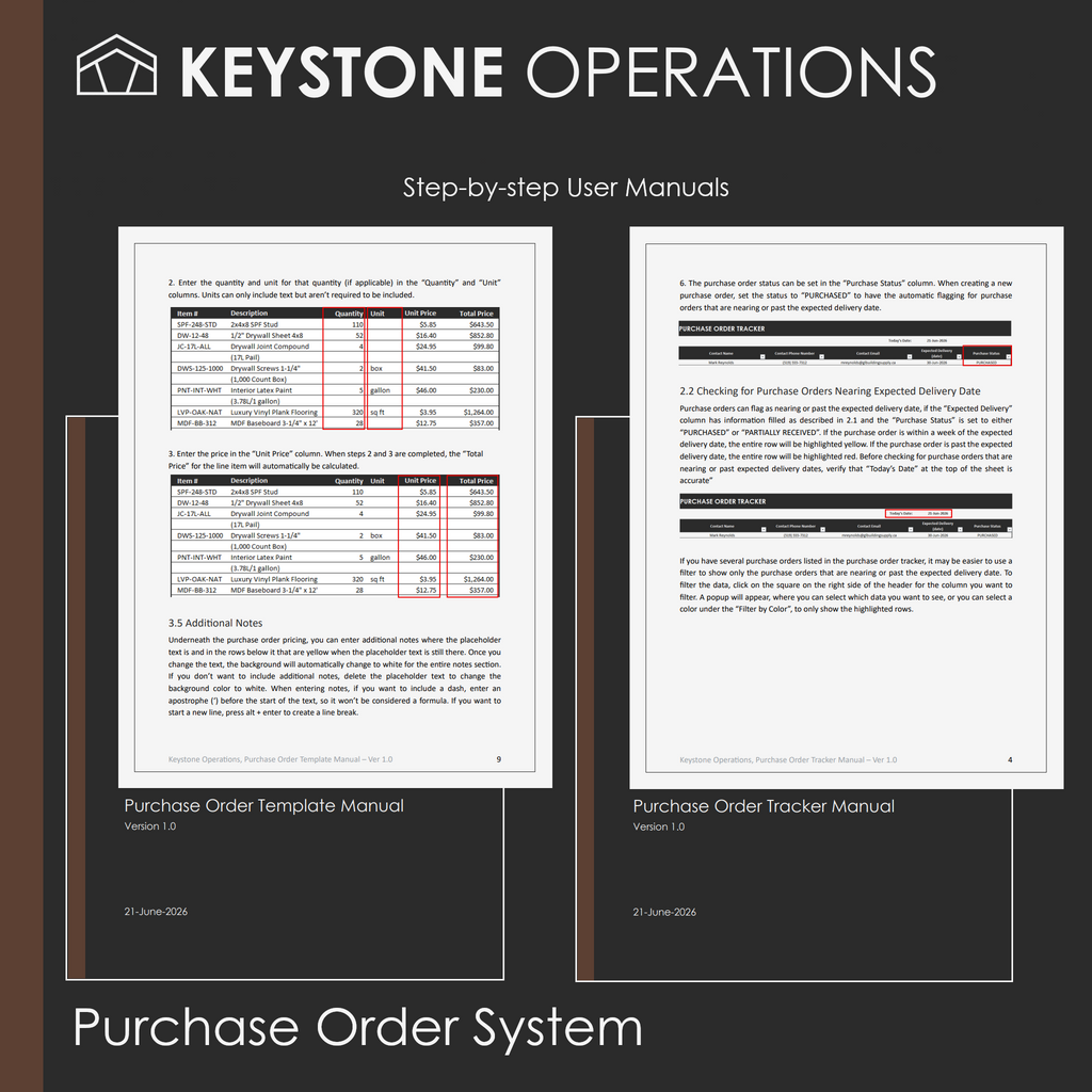 Purchase Order System
