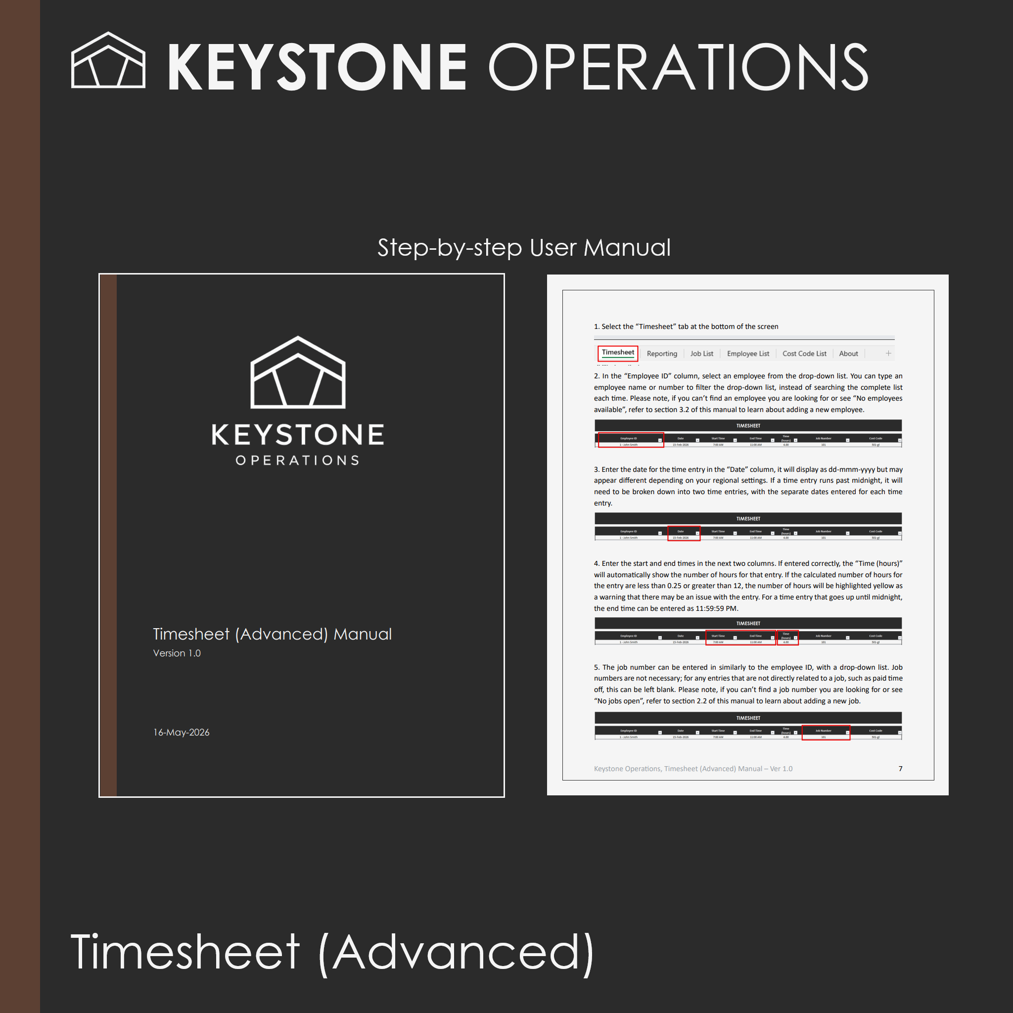Timesheet (Advanced)