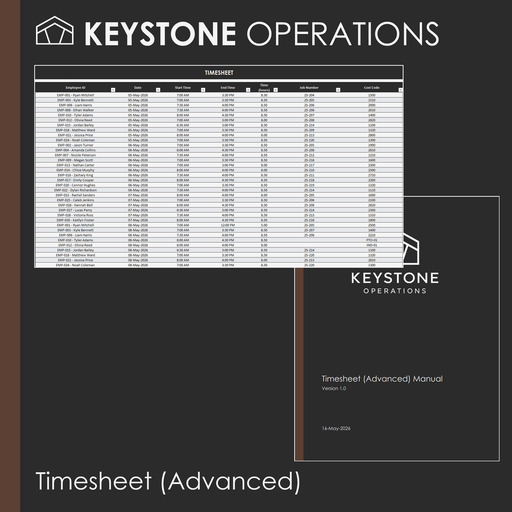 Timesheet (Advanced)
