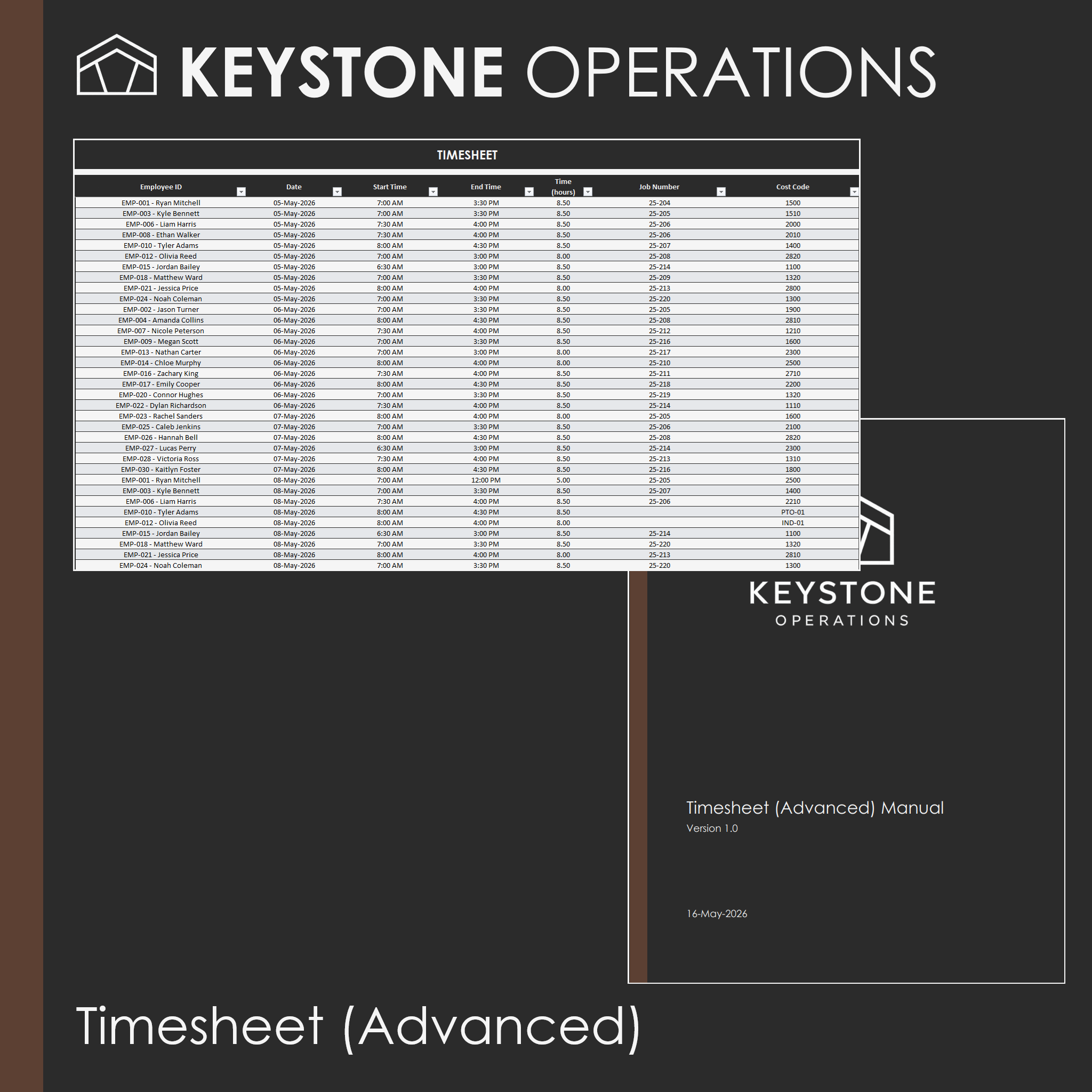 Timesheet (Advanced)